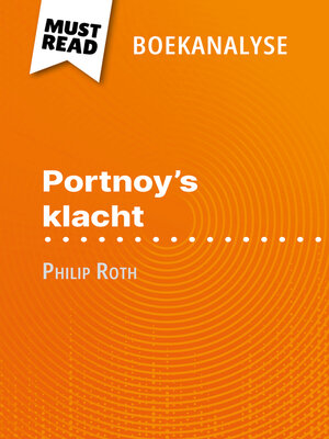 cover image of Portnoy's klacht van Philip Roth (Boekanalyse)
